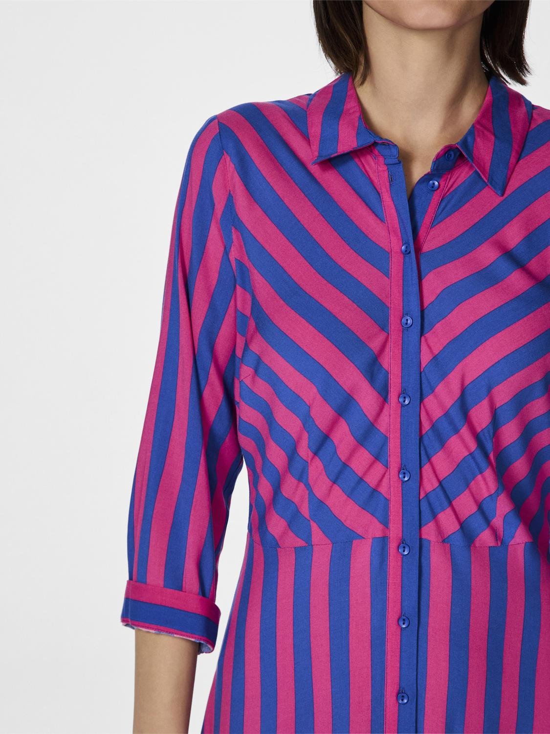 YASSAVANNA Long Dress - Fuchsia Fedora - VERO MODA & VILA Bergvik